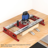 ENJOYWOOD Rout-N-Plane Bench Top Board Mill Capacity Router Sled For Flattening & Surfacing Cutting Boards Glued-Up Pane