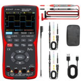 ZOYI 703S 3-in-1 Dual Channel 50MHZ Bandwidth Handheld Oscilloscope Multimeter Generator 280MSa/s High Sampling Professi