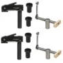 GANWEI Woodworking Desktop Quick Acting Hold Down Clamp Desktop Clip Fast Fixed Clip Toohr for Woodworking Benches 19/20