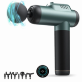 KONKA A1-8D Massage Guns Deep Tissue Percussion Muscle Massager 6 Gear Adjustable Type-C Rechargeable Power Display with