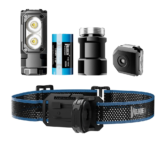 Wuben E7 1800lm Ultra-Compact and Lightweight LED Headlamp & Flashlight With 18350 Battery High Lumen Recheargeable Mini