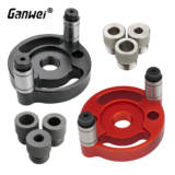 Ganwei Precision Single Hole Positioning Puncher Versatile Woodworking Tool with 6mm 8mm 10mm Drill Bit Set Adaptive Cen