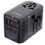 Blitzwolf BW-TA2 5-in-1 Universal Travel Adapter with GaN 100W Fast Charging 2 USB-C 2 USB-A All-in-one Wall Charger for