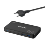[GaN Tech] Blitzwolf® BW-i100 120W 5-Port USB PD Charger 2USB-A+3USB-C PD3.0 QC3.0 AFC FCP SCP PPS PE APPLE Fast Chargin