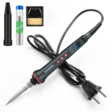 Handskit 90W 927 LED Digital Soldering Iron Kit 110V/220V Adjust Temperature Electrical Soldering Iron 4 Wire Core Weldi