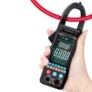 MUSTOOL C21 AC/DC Current Voltage Digital Clamp Meter Large Color Screen NCV 6000 Counts True RMS Automatic Measurement