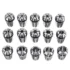 Smiling Shark SD-1221 Mini Flashlight LED Rechargeable Torchlight, Portable Torch with High Luminous Multifunctional key