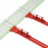 ENJOYWOOD T1 Upgrade Woodworking Precision T Ruler 300mm/600mm/800mm/1000mm Hole Positioning Marking Ruler T Square for