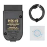 VCDS 24.7 Scanner Tool Cable OBD2 Diagnostic Multi-language HEX V2 Wesheu VCDS COM for VAG for Audi/Skoda/Volkswagen