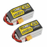 TATTU R-Line Version 5.0 22.2V 1400mAh 150C 6S LiPo Battery XT60 Plug for SpeedyBee Master 5 V2 iFlight Nazgul5 V3 HD RC