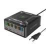 [GaN Tech] BlitzWolf® BW-S28 260W 5-Port USB PD Digital Display 140W PD3.1 PPS Fast Charger 2USB-A+3USB-C with 15W Wirel