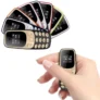 BM10mini GSM 0.66 inch Dual SIM Card Dual Standby Press Buttons Voice Changer Mini Finger Mobile Phone